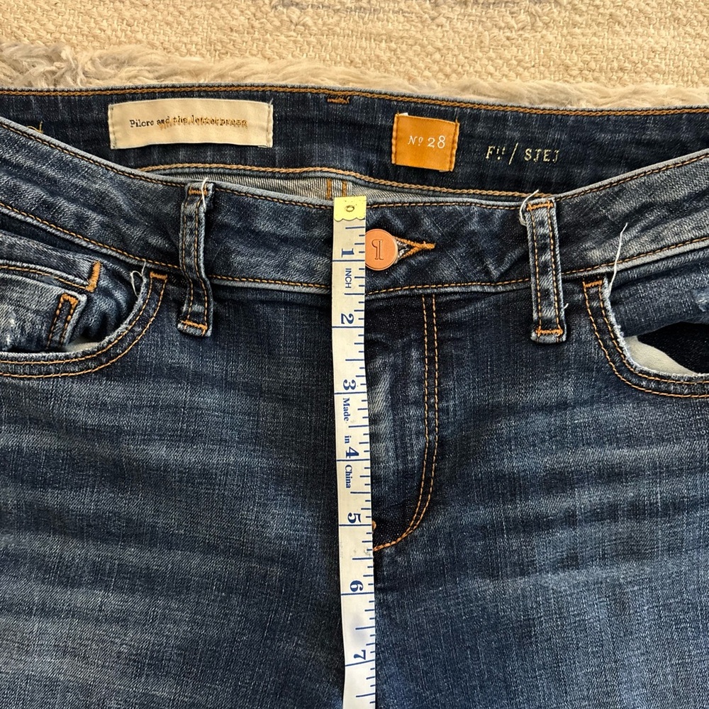 Low Rise Cropped Skinny Jeans - Picture 7 of 7